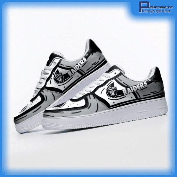 Las Vegas Raiders NFL Air Force 1 Sneaker Trending