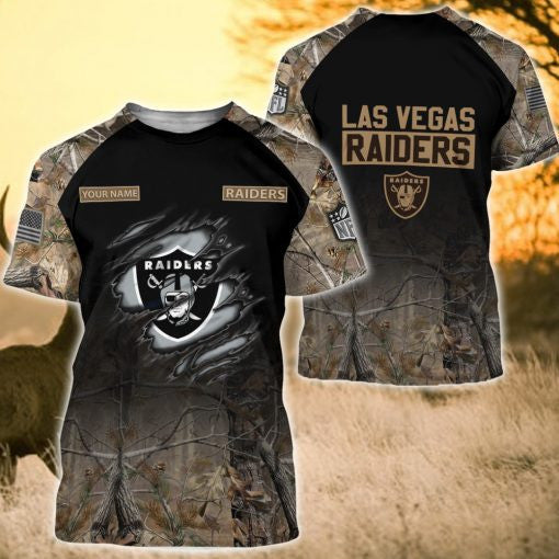 Las Vegas Raiders Personalized All Over Printed 410