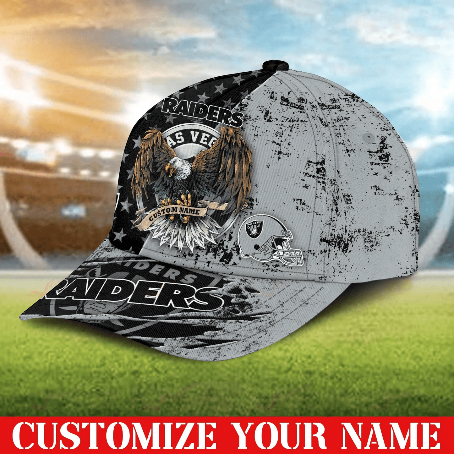 Las Vegas Raiders Personalized Classic Cap BB389