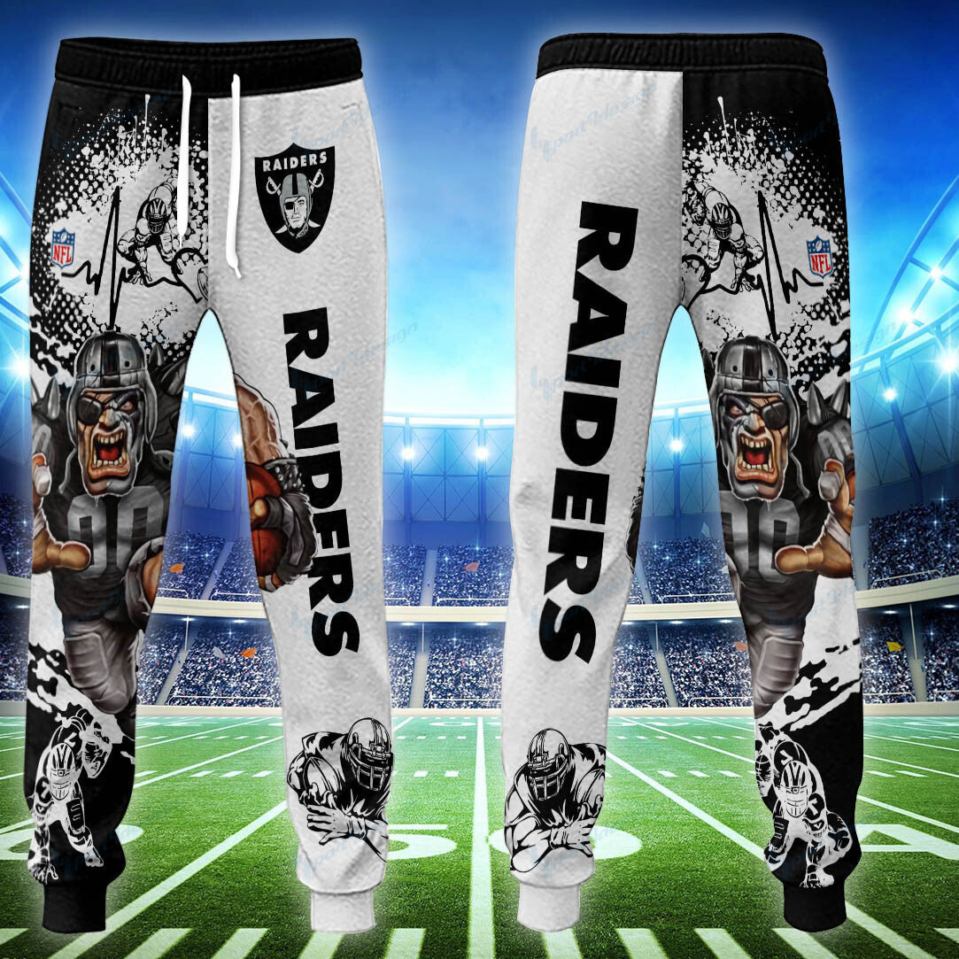 Las Vegas Raiders Personalized Hoodie and Jogger Set Hoodie BG859