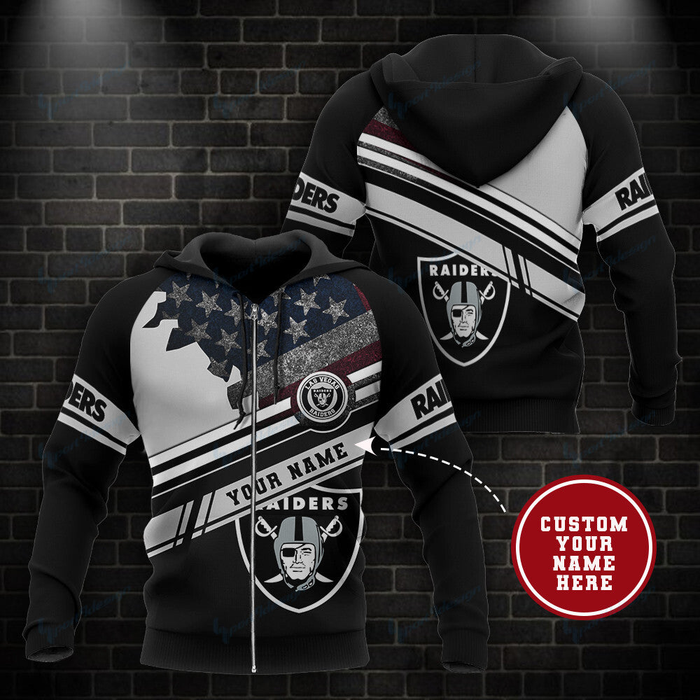Las Vegas Raiders Personalized Hoodie BG477