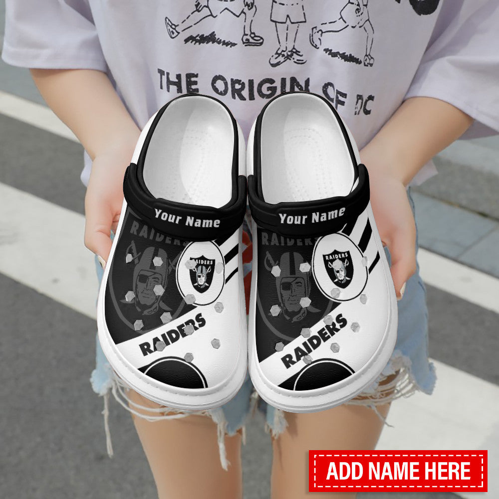 Las Vegas Raiders Personalized Limited Clog BG126