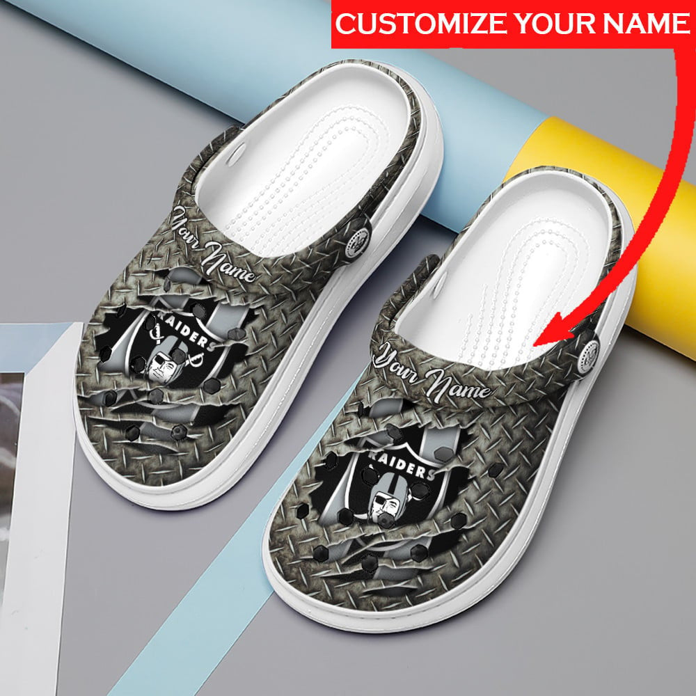 Las Vegas Raiders Personalized Limited Clog BG66