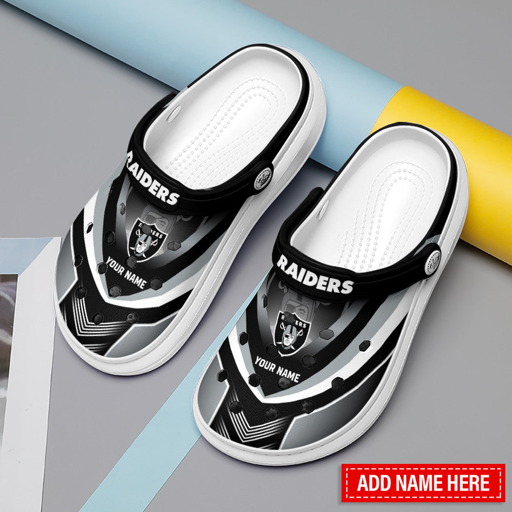 Las Vegas Raiders Personalized Limited Clog BG68