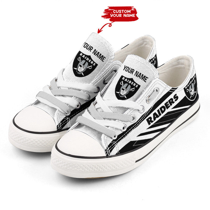 Las Vegas Raiders Personalized New Low Top BG15
