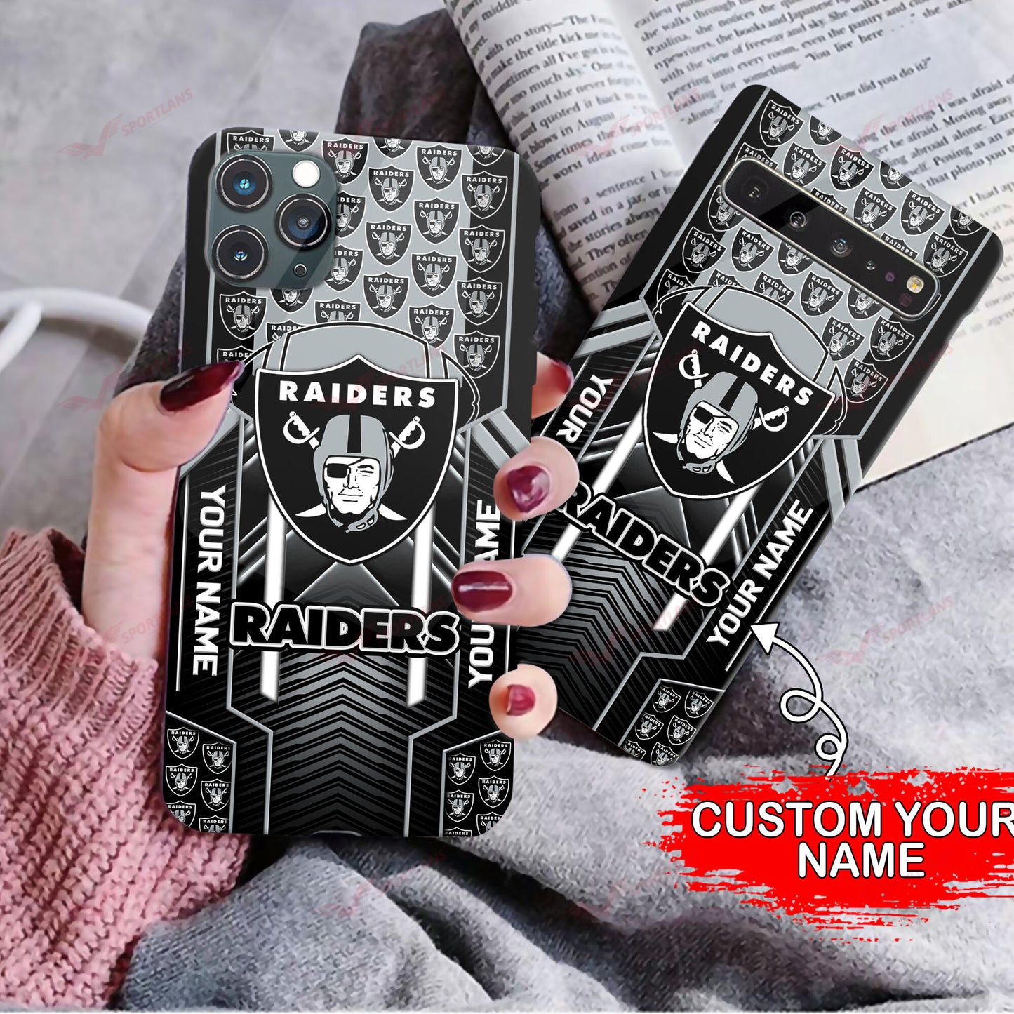 Las Vegas Raiders Personalized Phone Case BG17