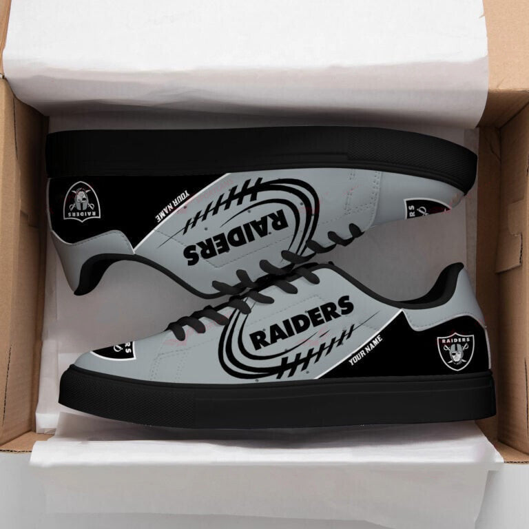 Las Vegas Raiders Personalized SS Custom Sneakers BG308
