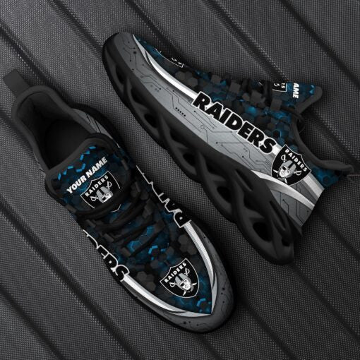 Las Vegas Raiders Personalized Yezy Running Sneakers 76