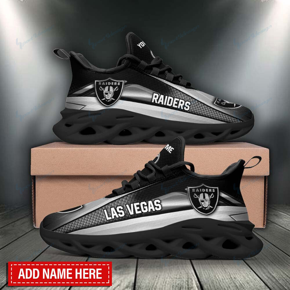 Las Vegas Raiders Personalized Yezy Running Sneakers BB888