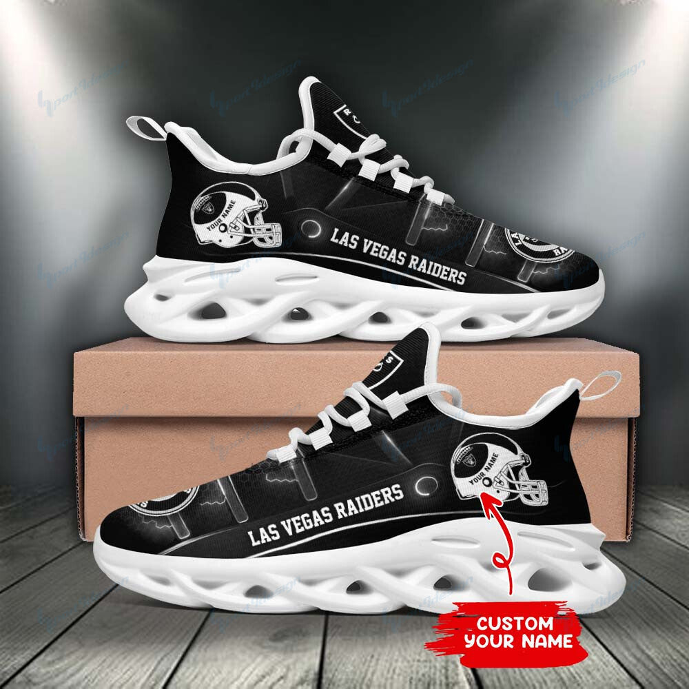 Las Vegas Raiders Personalized Yezy Running Sneakers BB934