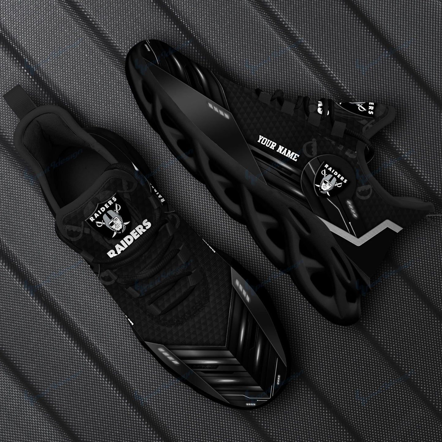 Las Vegas Raiders Personalized Yezy Running Sneakers SPD241