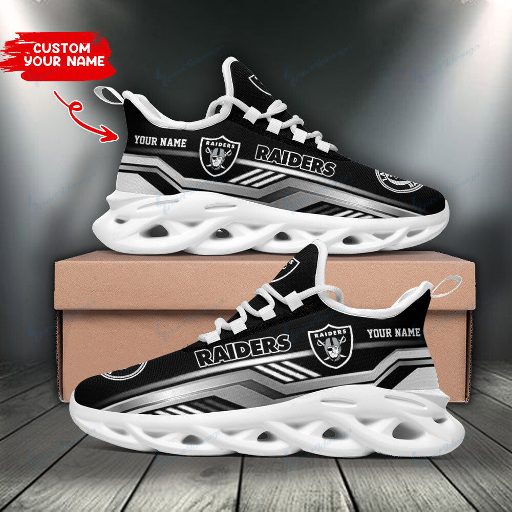Las Vegas Raiders Personalized Yezy Running Sneakers SPD40