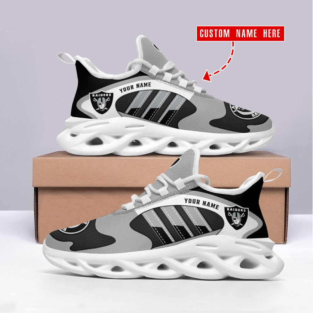 Las Vegas Raiders Personalized Yezy Running Sneakers SPD585