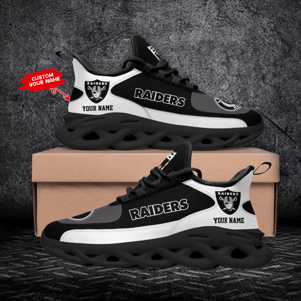 Las Vegas Raiders Personalized Yezy Running Sneakers SPD633