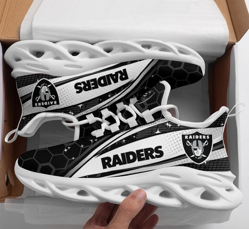 Las Vegas Raiders Yezy Running Sneakers 328