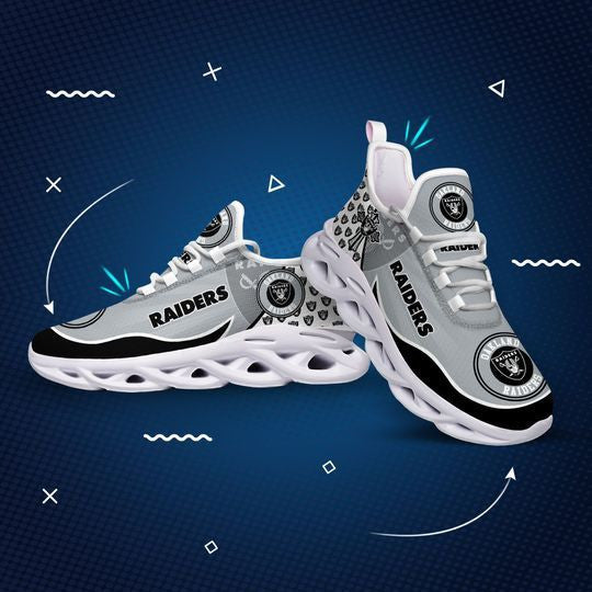 Las Vegas Raiders Yezy Running Sneakers 379