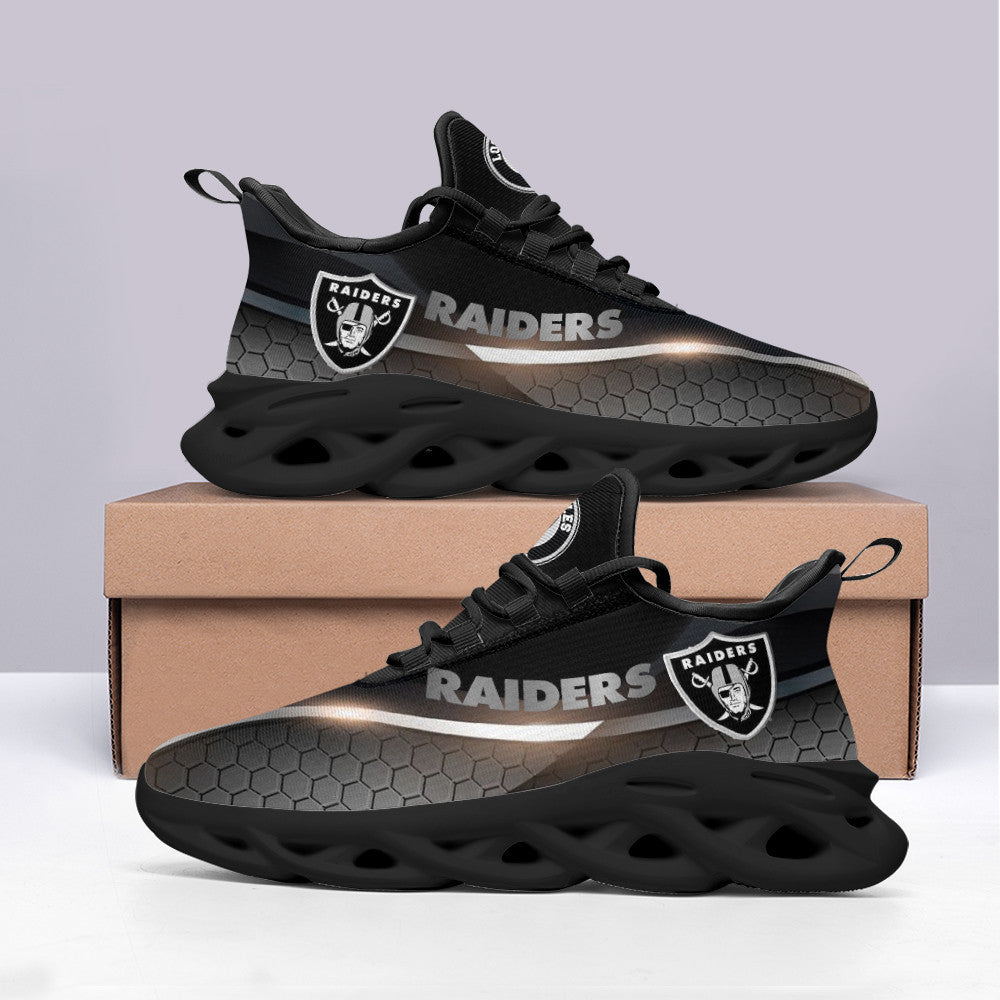 Las Vegas Raiders Yezy Running Sneakers BB31