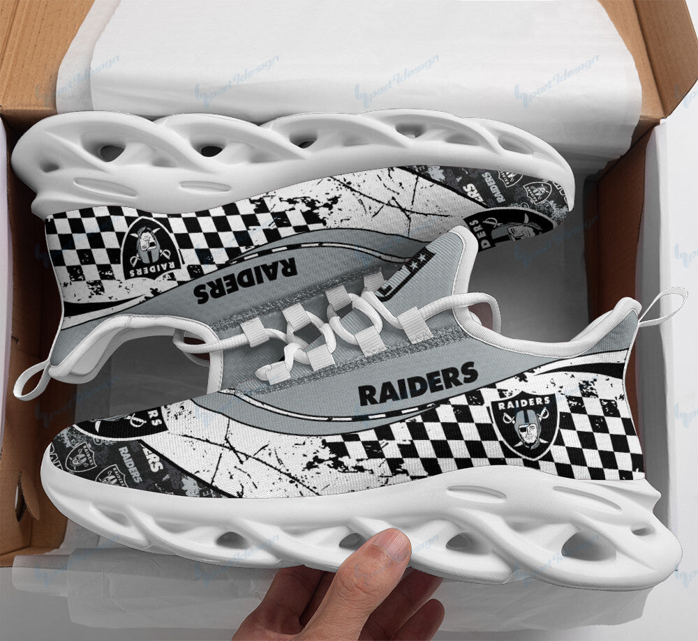 Las Vegas Raiders Yezy Running Sneakers BB816