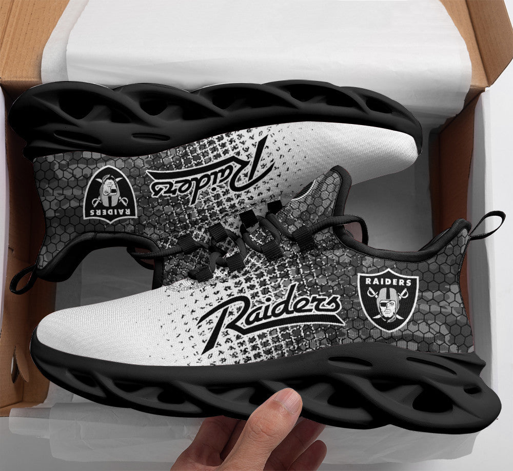 Las Vegas Raiders Yezy Running Sneakers BG79