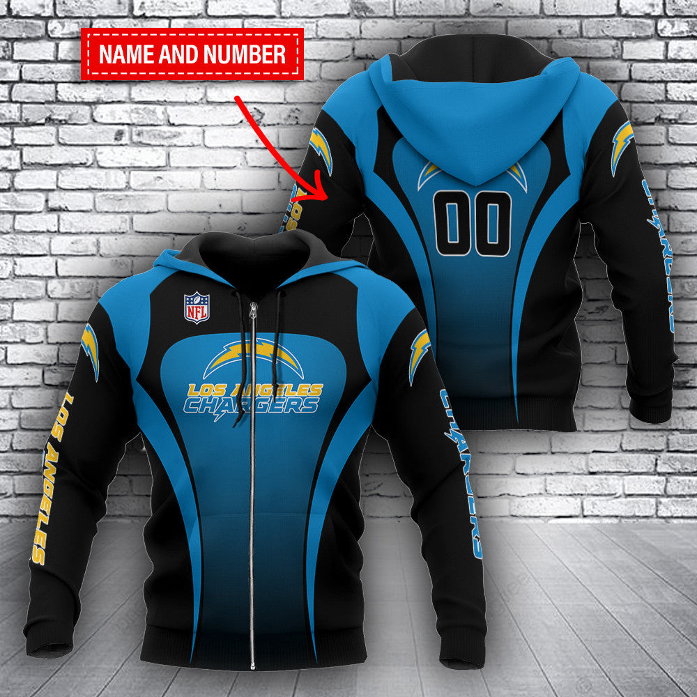 Los Angeles Chargers Personalized Hoodie BB127