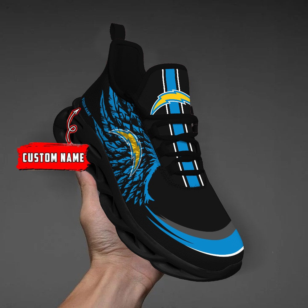 Los Angeles Chargers Personalized Yezy Running Sneakers BB680