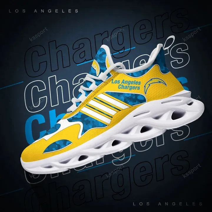 Los Angeles Chargers Yezy Running Sneakers BG533