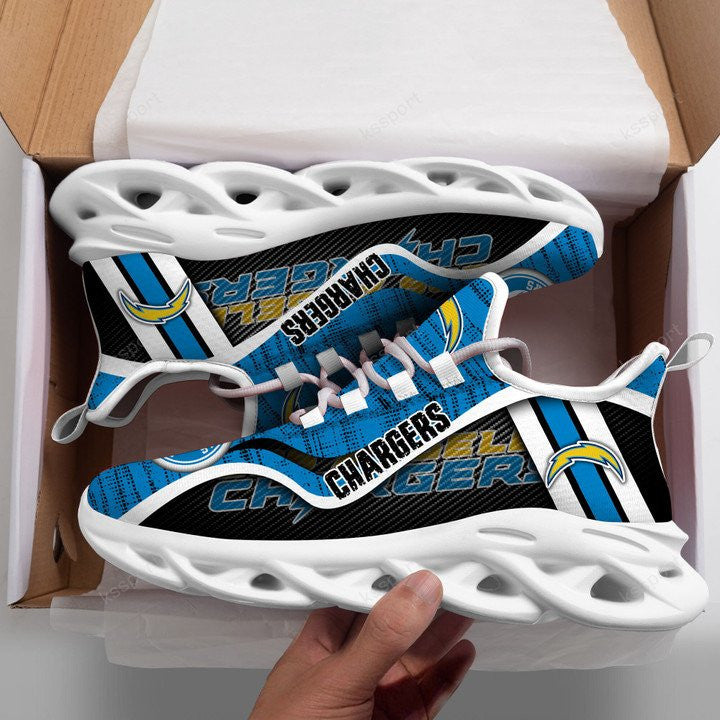 Los Angeles Chargers Yezy Running Sneakers BG788