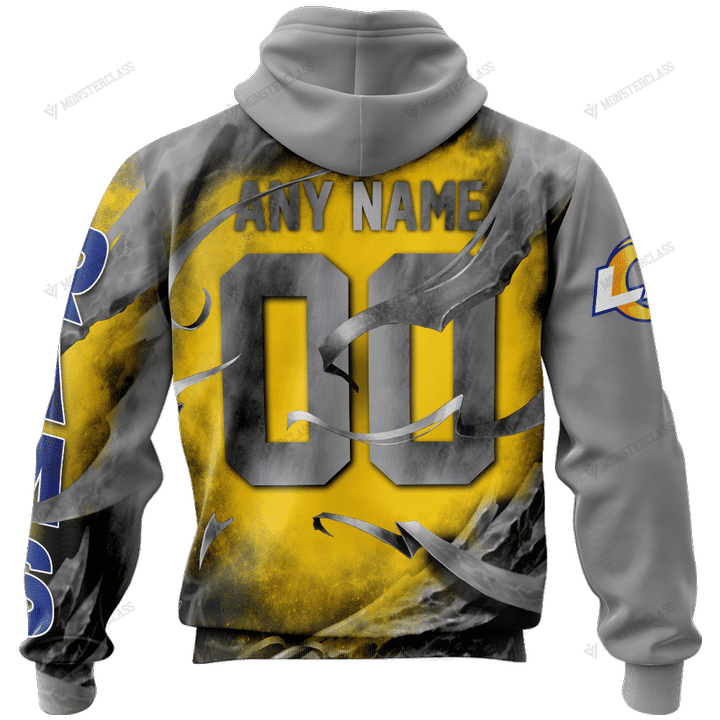 Los Angeles Rams Limited Edition All Over Print Hoodie Sweatshirt Zip Hoodie T shirt Unisex 868