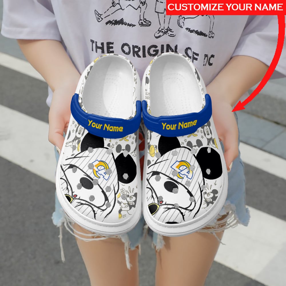 Los Angeles Rams Personalized Limited Clog BG102