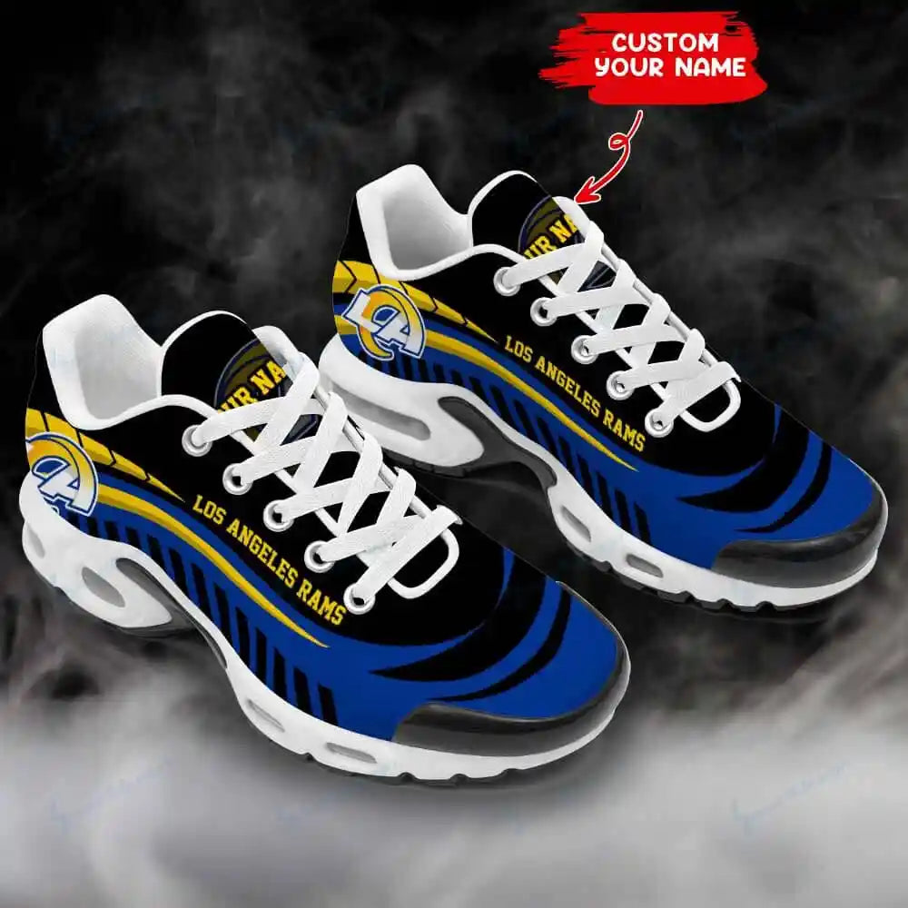 Los Angeles Rams Personalized Plus T-N Youth Sneakers BG40