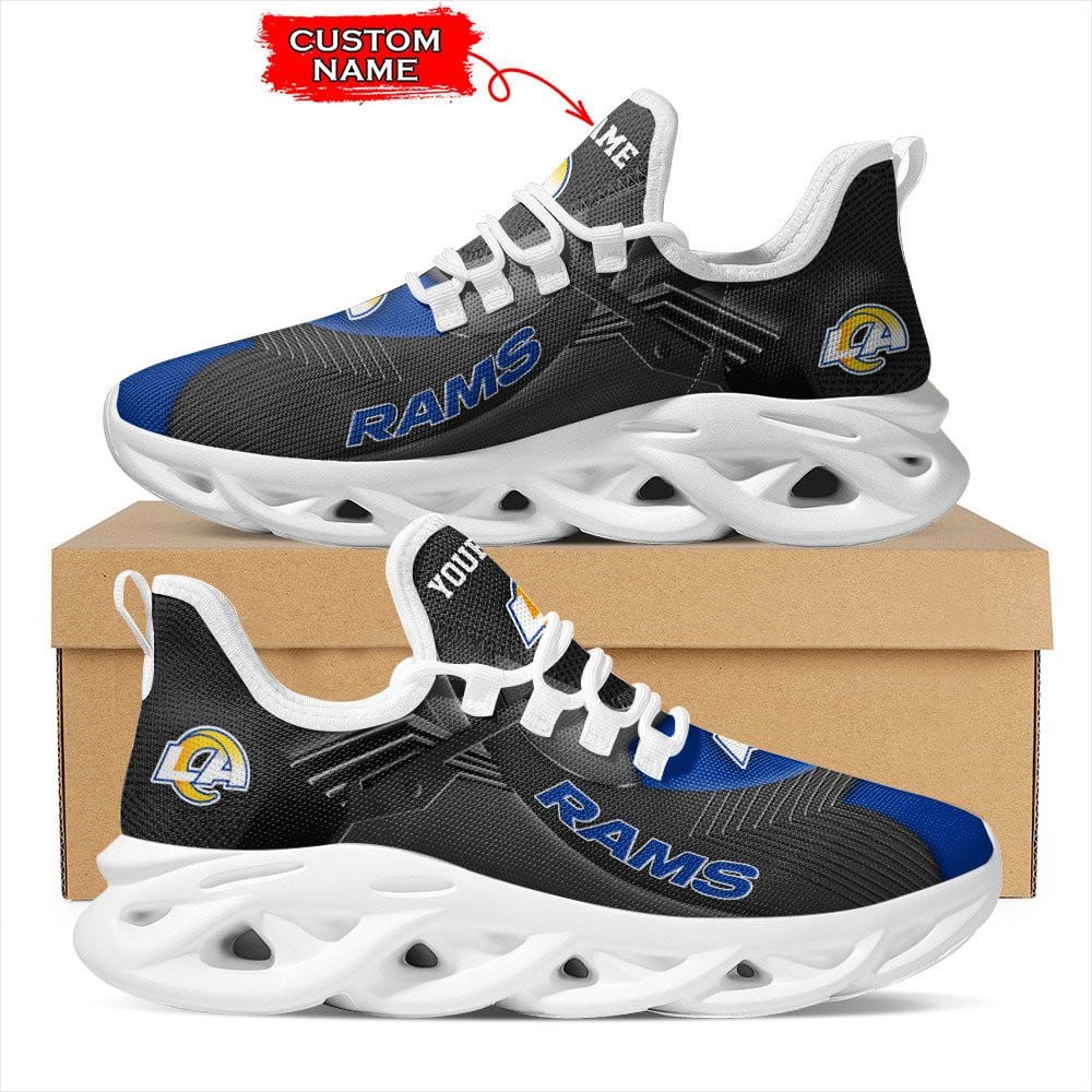 Los Angeles Rams Personalized Yezy Running Sneakers 320