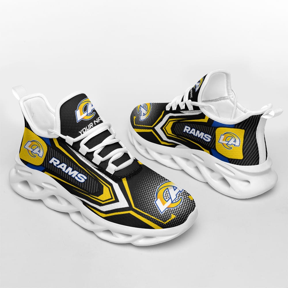 Los Angeles Rams Personalized Yezy Running Sneakers BB373