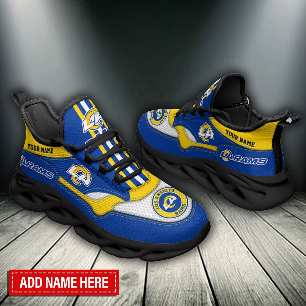 Los Angeles Rams Personalized Yezy Running Sneakers BB380