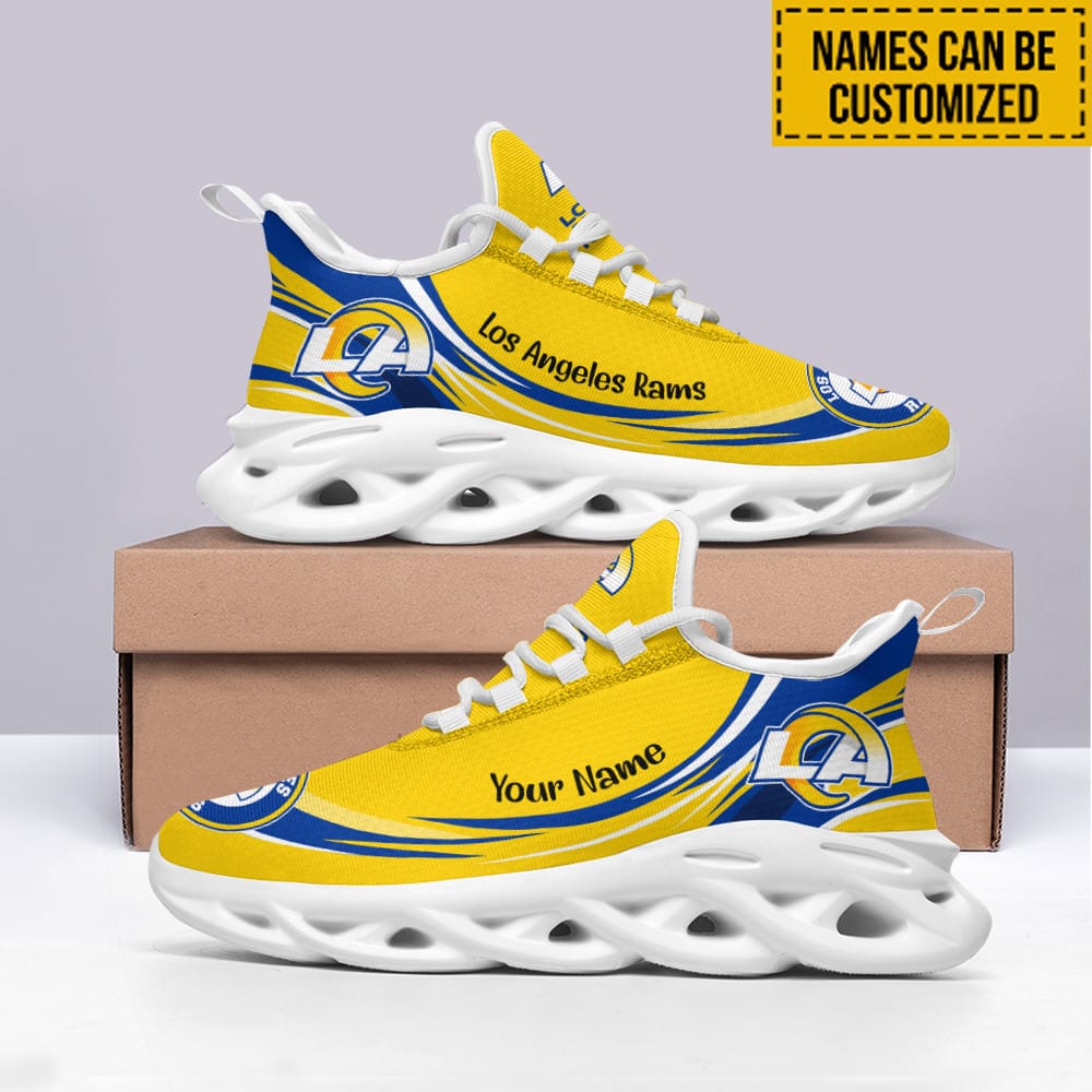Los Angeles Rams Personalized Yezy Running Sneakers BB551