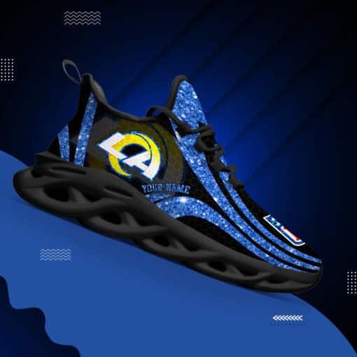 Los Angeles Rams Personalized Yezy Running Sneakers BG857