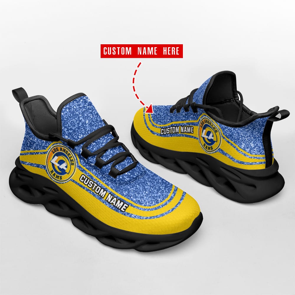 Los Angeles Rams Personalized Yezy Running Sneakers SPD364