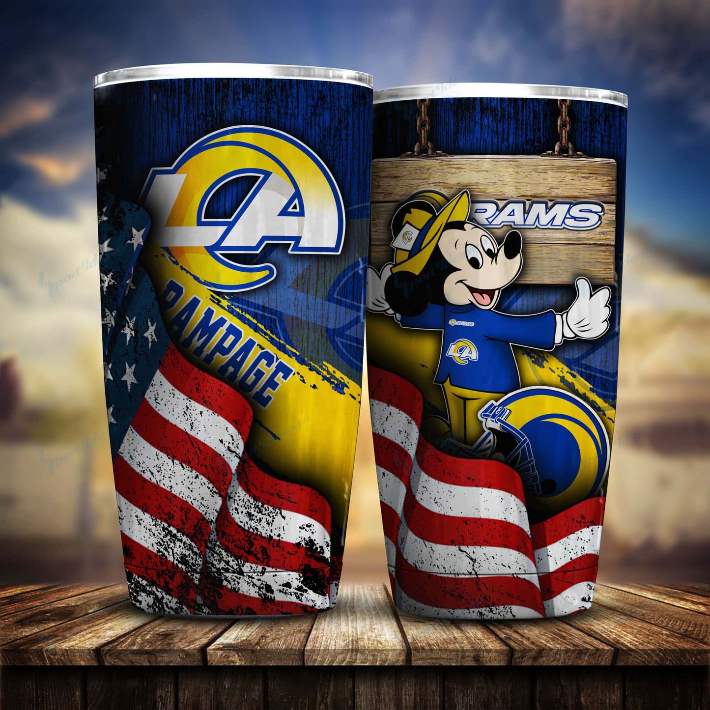 Los Angeles Rams Tumbler BG77