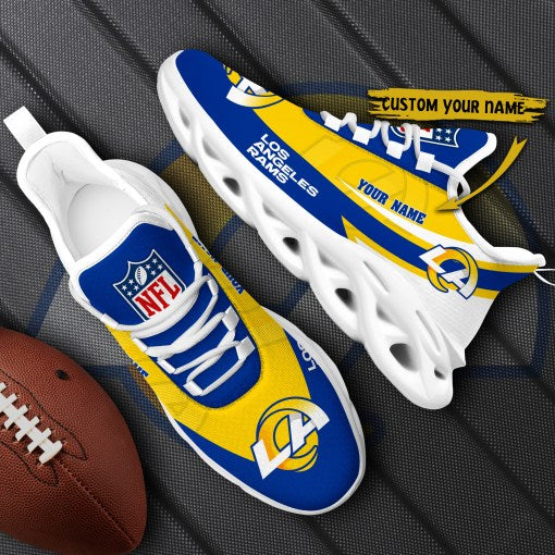 Los Angeles Rams Personalized Yezy Running Sneakers SPDMS802