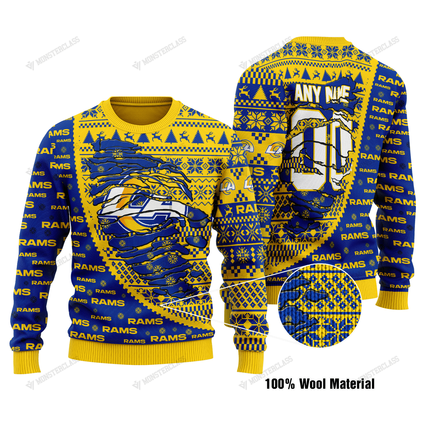 Los Angeles Rams Woolen Sweater 155