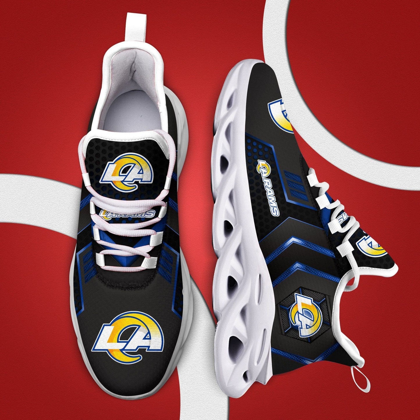 Los Angeles Rams Yezy Running Sneakers 190