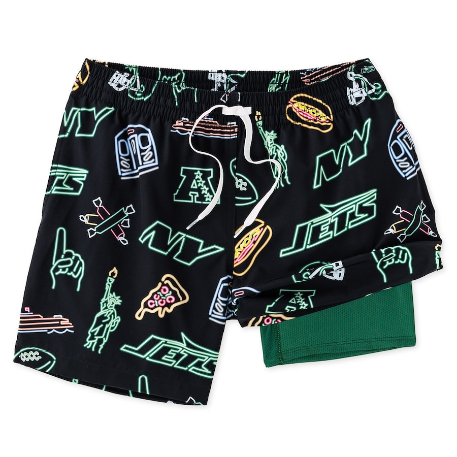 New York Jets New Trending Men Double Layer Casual Shorts AZHADLCS000045