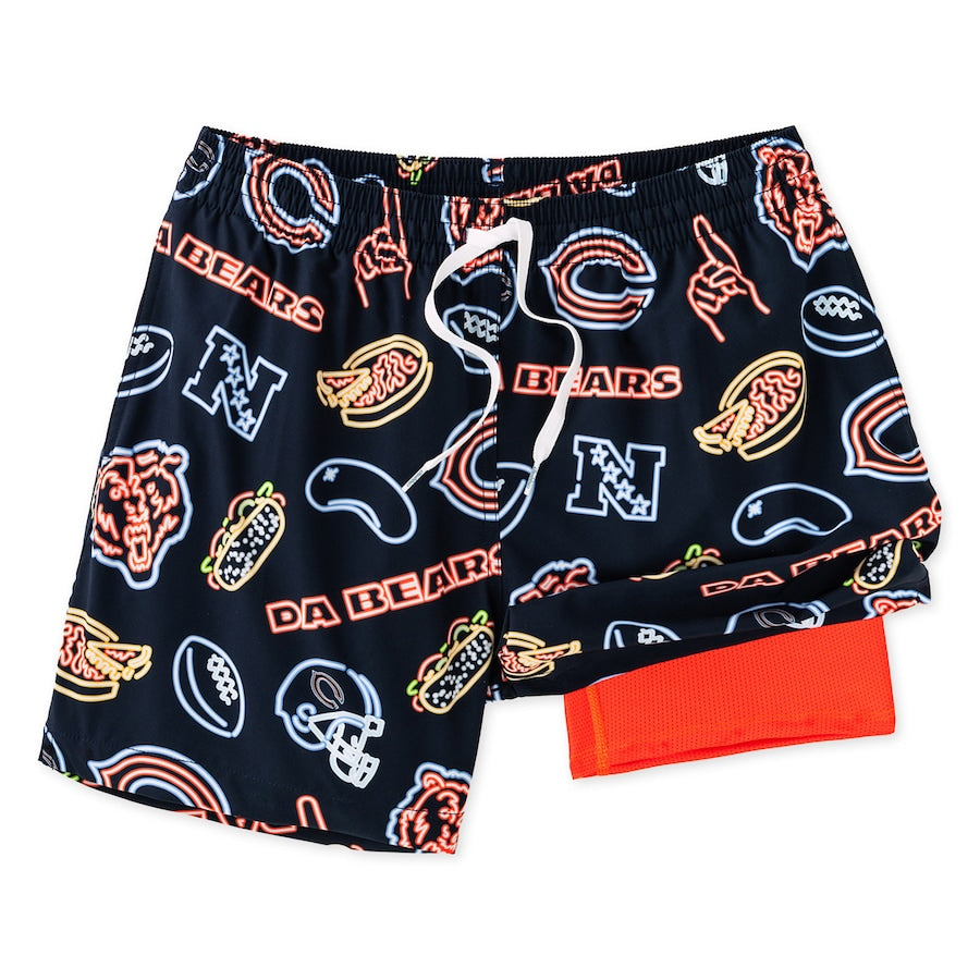 Chicago Bears New Trending Men Double Layer Casual Shorts AZHADLCS000017