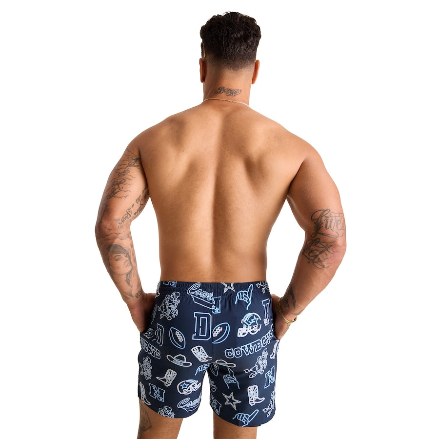 Dallas Cowboys New Trending Men Double Layer Casual Shorts AZHADLCS000023