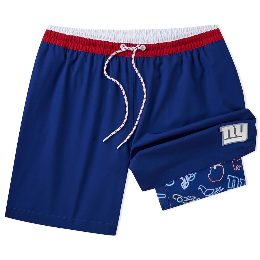 New York Giants New Trending Men Double Layer Casual Shorts AZHADLCS000044