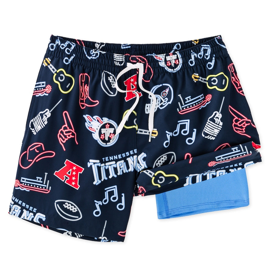 Tennessee Titans New Trending Men Double Layer Casual Shorts AZHADLCS000054