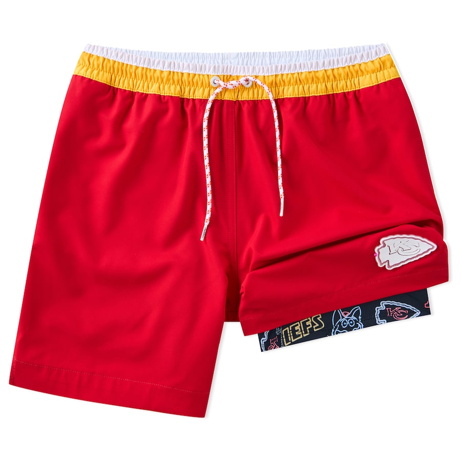 Kansas City Chiefs New Trending Men Double Layer Casual Shorts AZHADLCS000032