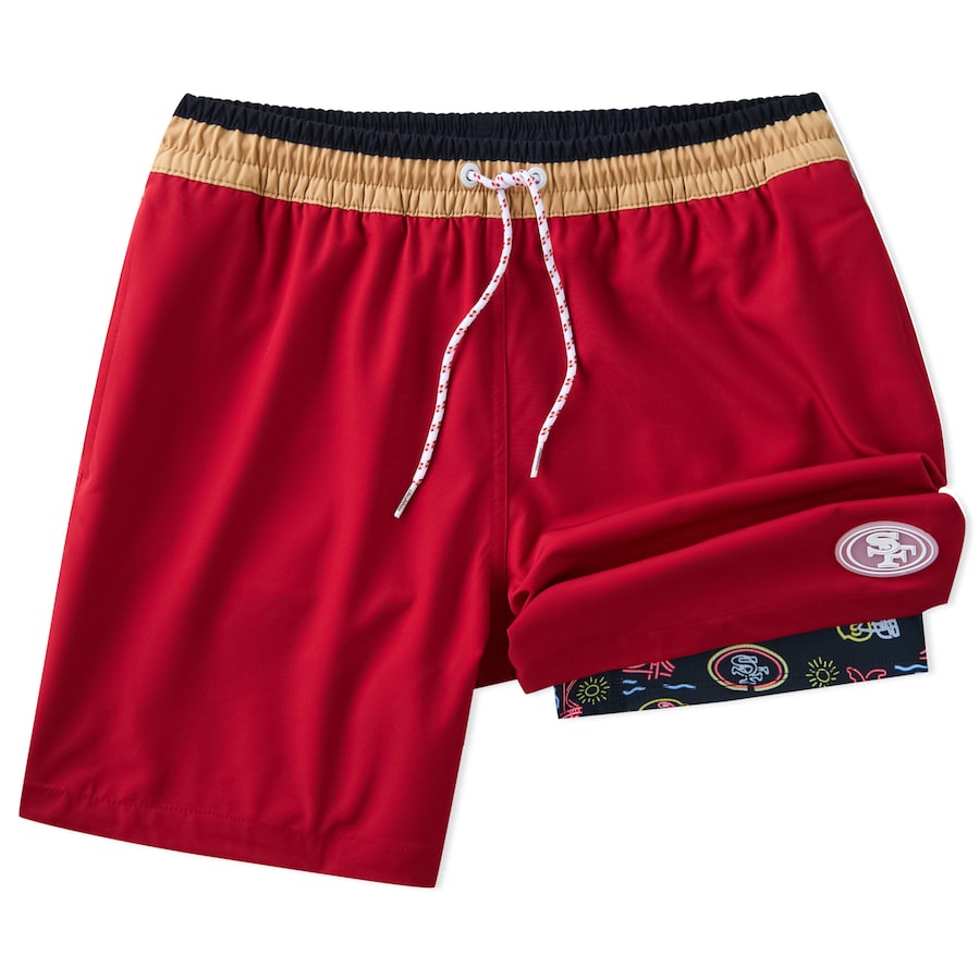 San Francisco 49ers New Trending Men Double Layer Casual Shorts AZHADLCS000050