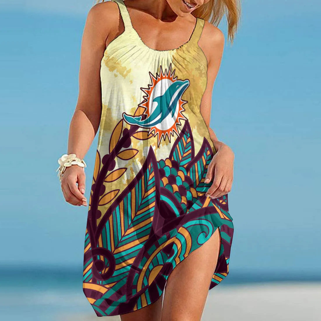 Miami Dolphins Beach Dress BG23