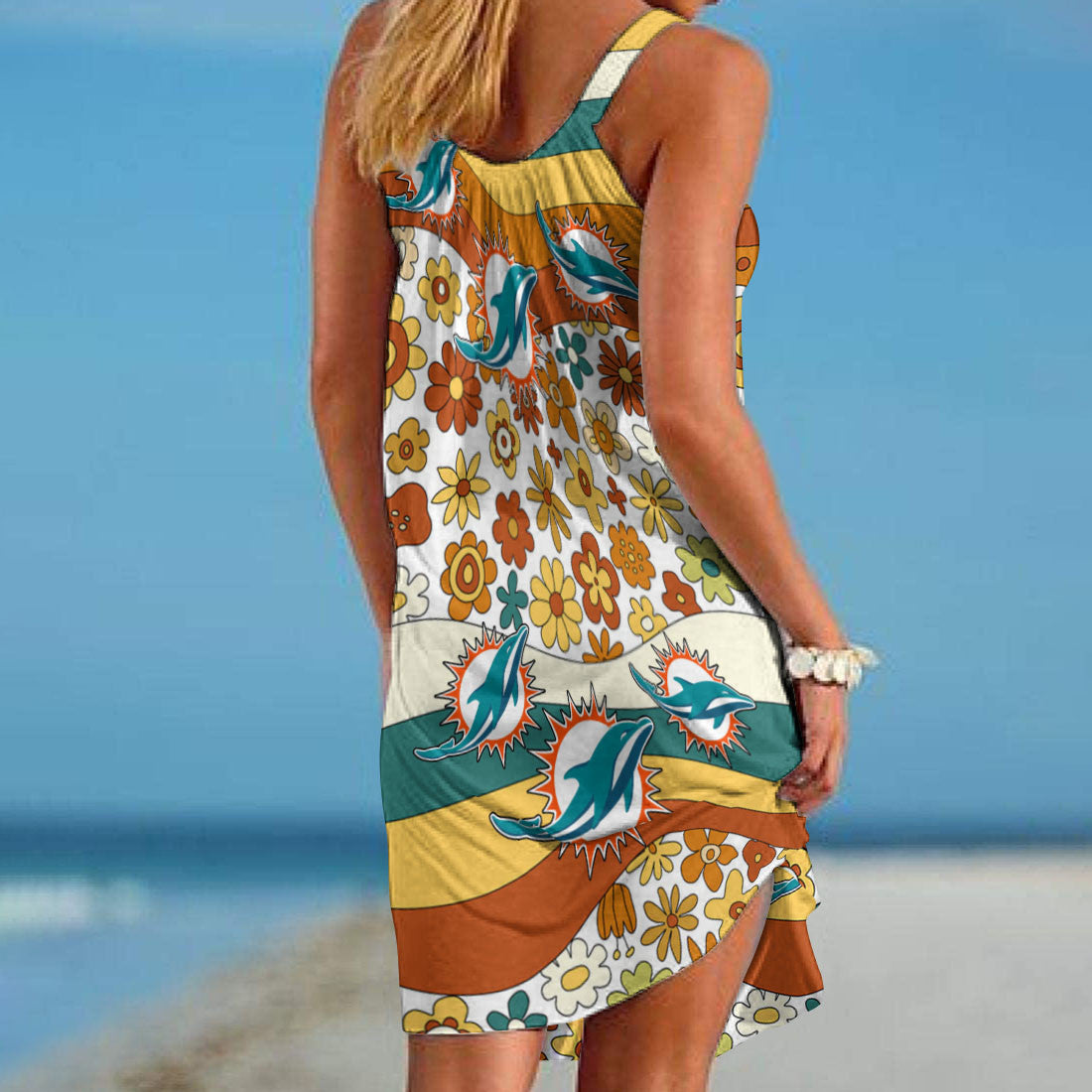 Miami Dolphins Beach Dress BG24