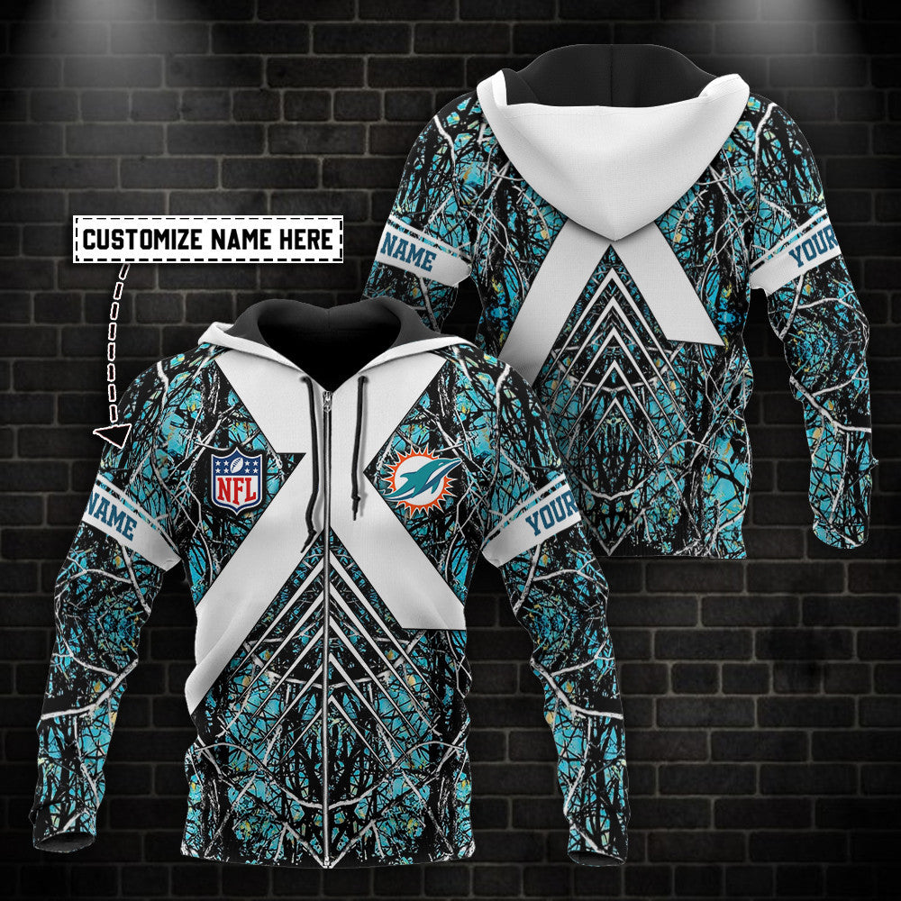 Miami Dolphins Personalized Hoodie BB286